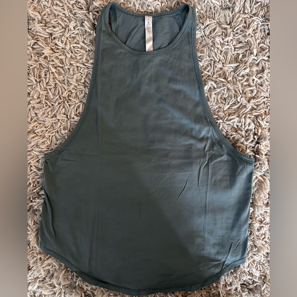 Lululemon Deep Green Tank Top